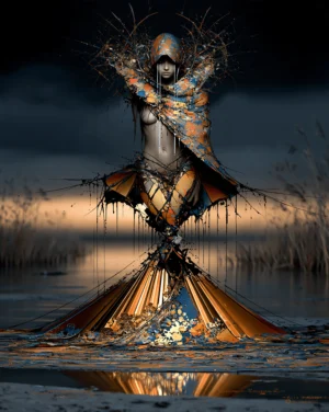 x pose mystic portrait art