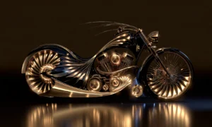fan wheel chopper landscape art