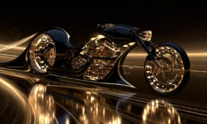flat floor streak chopper landscape art