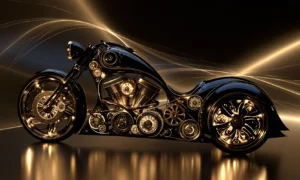 soft ribbon cruiser landscape art