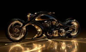 open wheel show chopper landscape art