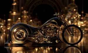 arch gate chopper landscape art