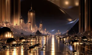 sunrise boulevard palace landscape art