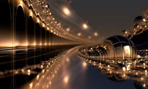 pearl rail curve landscape art