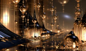 dewdrop spire lane landscape art