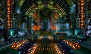 control room arches landscape art