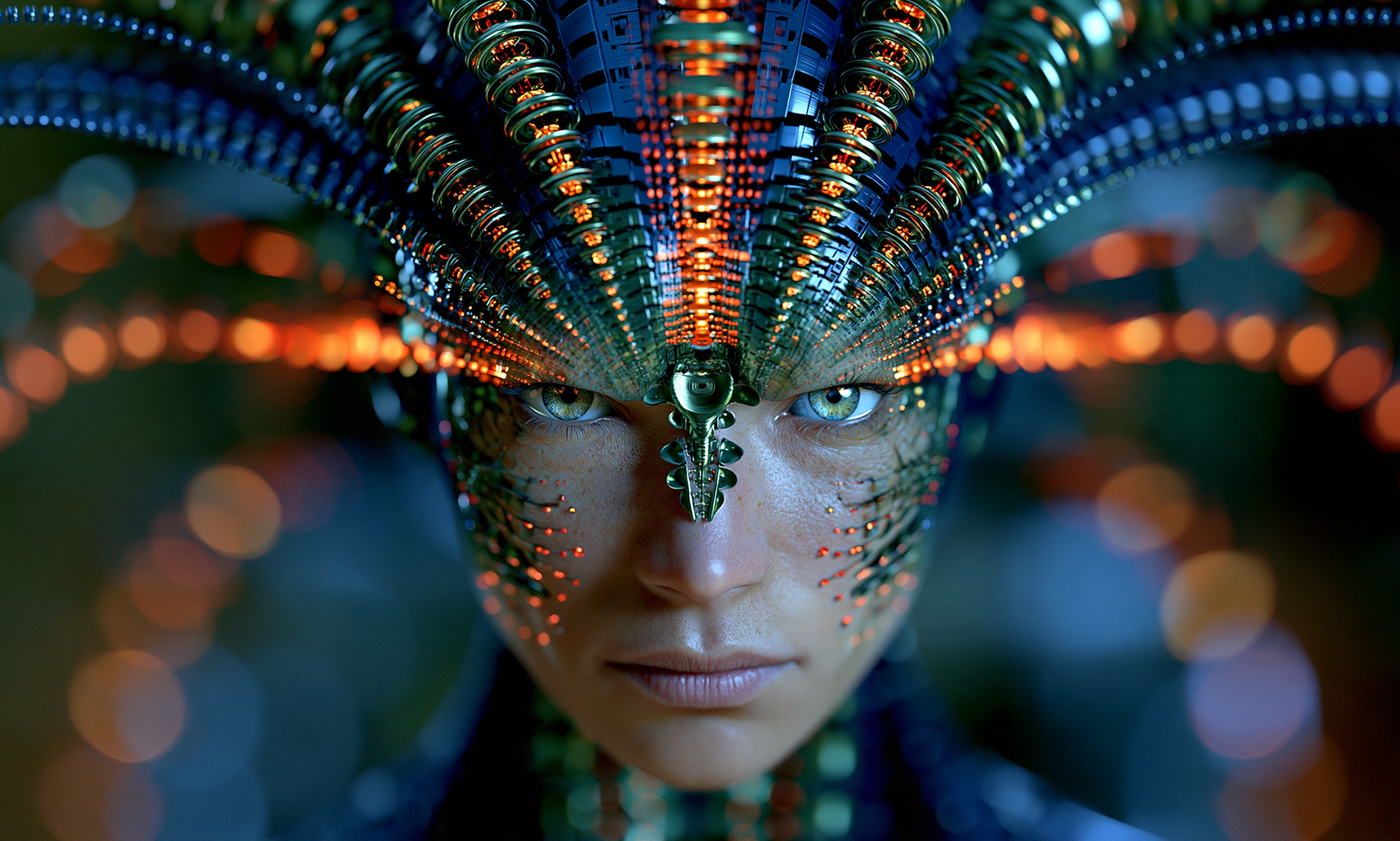 ribbed crown gaze landscape art