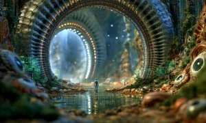 tunnel walker landscape art