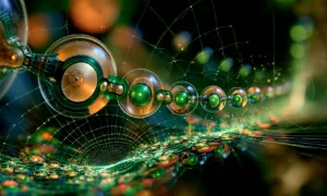 orb chain sprout landscape art
