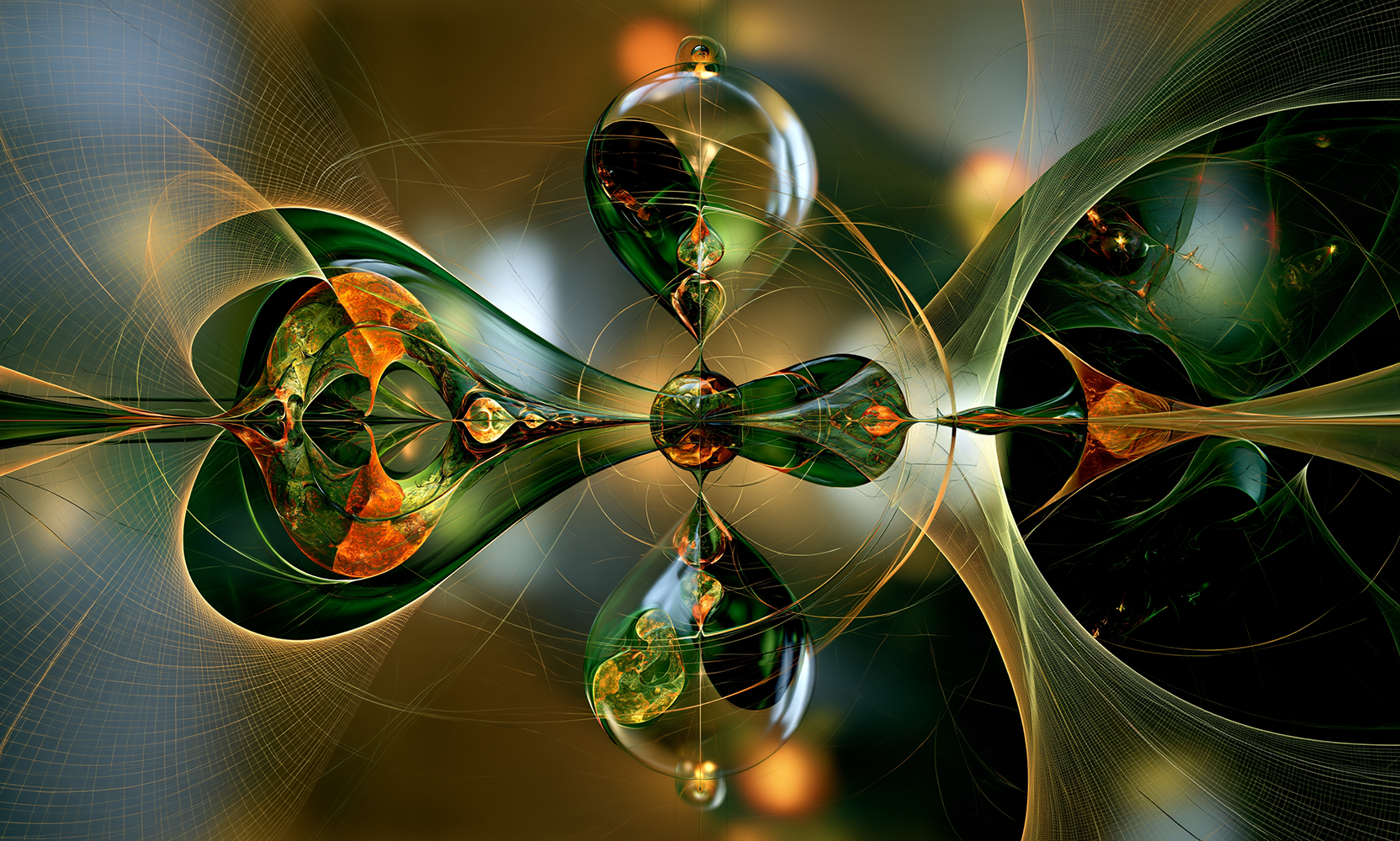 teardrop cross bloom landscape art