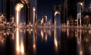 great arches avenue landscape art