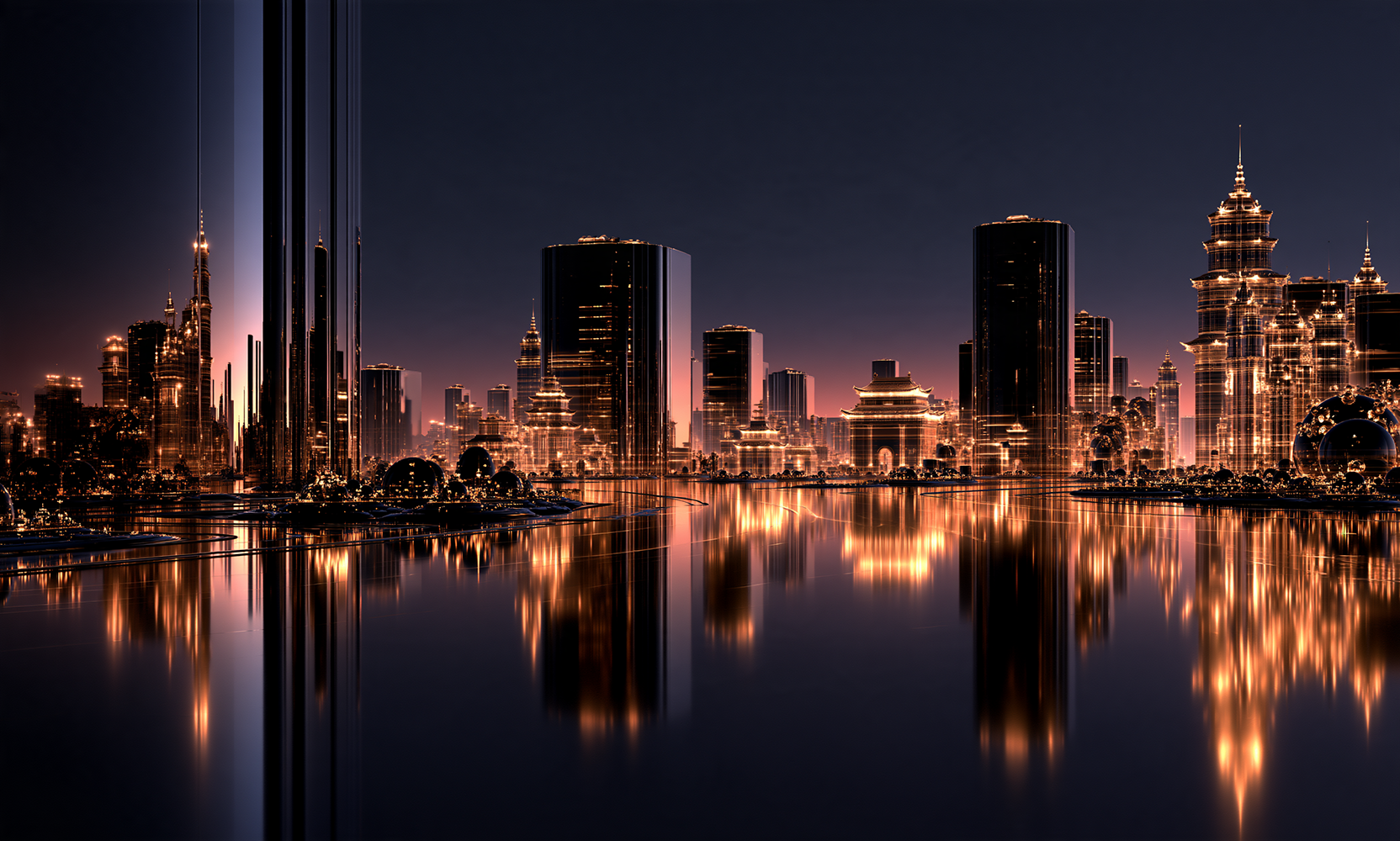 dark tower rose skyline landscape art