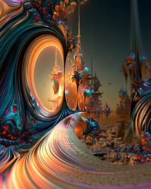 ring of fire alcove portrait art