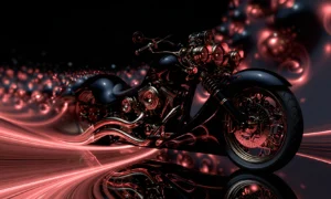 bubble mist cruiser landscape art