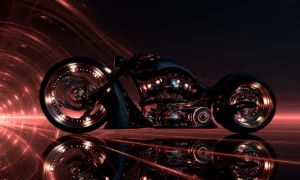 concentric beam cruiser landscape art