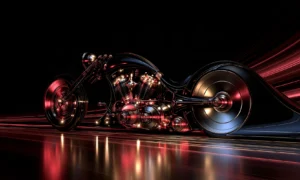 ruby streak low rider landscape art
