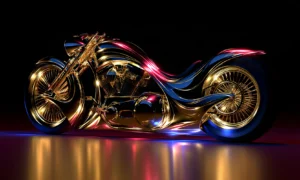 gilded frame fastback landscape art