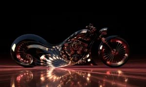 scallop fan chopper landscape art