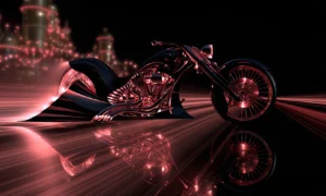 rose skyline cruiser landscape art