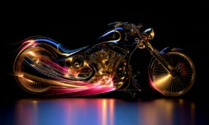 ghost fender chopper landscape art