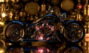 clockroom cruiser landscape art