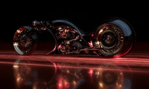 ruby frame fastback landscape art