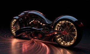 gold rim fastback landscape art
