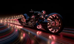 ruby tunnel cruiser landscape art