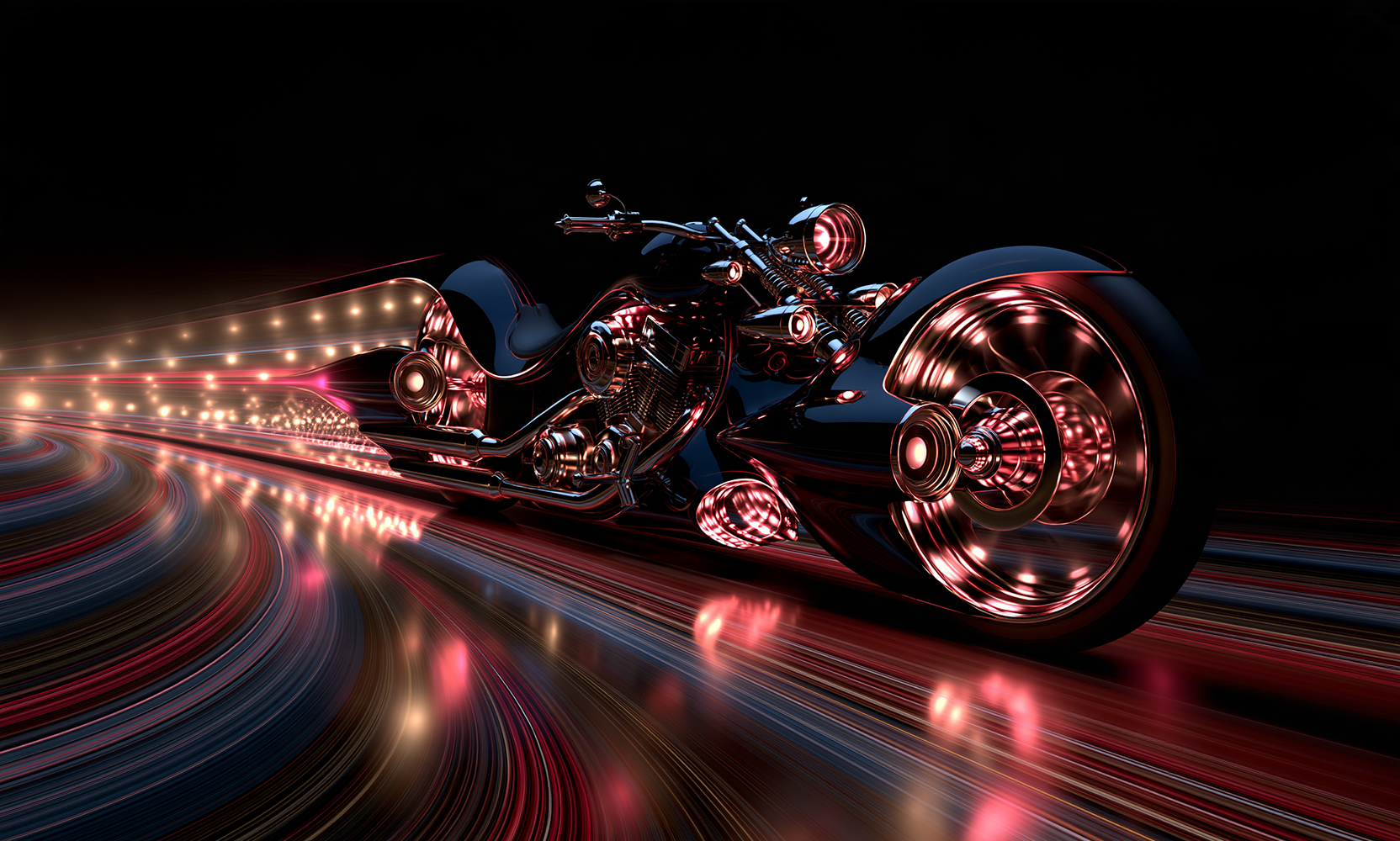 ruby tunnel cruiser landscape art