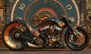 giant dial backdrop bobber landscape art