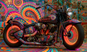 spiral wall bobber landscape art