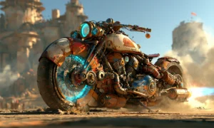 castle dust bobber landscape art