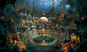 dome hall ring garden landscape art