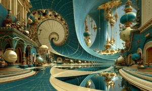 spiral boulevard palace landscape art