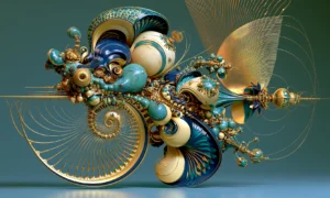 floating bubble machine landscape art